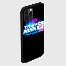 Чехол для iPhone 12 Pro Max Trancemission: Trance we love, цвет: 3D-черный — фото 2