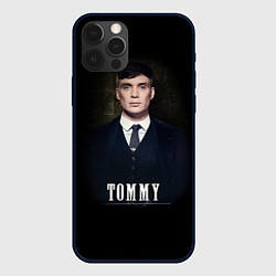 Чехол для iPhone 12 Pro Max Peaky Tommy, цвет: 3D-черный