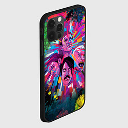 Чехол для iPhone 12 Pro Max Red Hot Chili Peppers Art, цвет: 3D-черный — фото 2