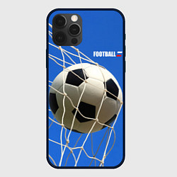 Чехол для iPhone 12 Pro Футбол - гол, цвет: 3D-черный