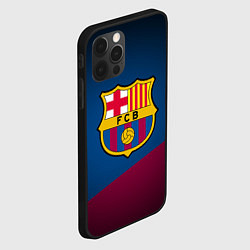 Чехол для iPhone 12 Pro FCB Barcelona, цвет: 3D-черный — фото 2