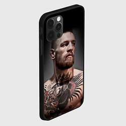 Чехол для iPhone 12 Pro Conor McGregor, цвет: 3D-черный — фото 2