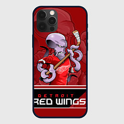 Чехол iPhone 12 Pro Detroit Red Wings