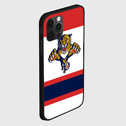 Чехол для iPhone 12 Pro Florida Panthers, цвет: 3D-черный — фото 2