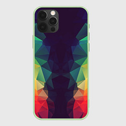 Чехол для iPhone 12 Pro Grazy Poly VPPDGryphon, цвет: 3D-салатовый