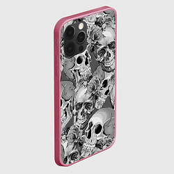 Чехол для iPhone 12 Pro Хэллуин 8, цвет: 3D-малиновый — фото 2