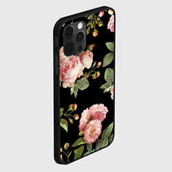 Чехол для iPhone 12 Pro TOP Roses, цвет: 3D-черный — фото 2