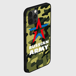 Чехол для iPhone 12 Pro Russian army, цвет: 3D-черный — фото 2