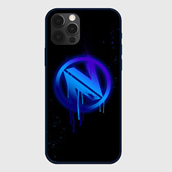Чехол для iPhone 12 Pro EnVyUs: Black collection, цвет: 3D-черный