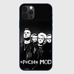 Чехол для iPhone 12 Pro Depeche Mode: mono, цвет: 3D-черный