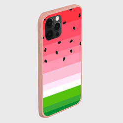 Чехол для iPhone 12 Pro Арбузик, цвет: 3D-светло-розовый — фото 2