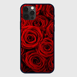 Чехол iPhone 12 Pro Красные розы