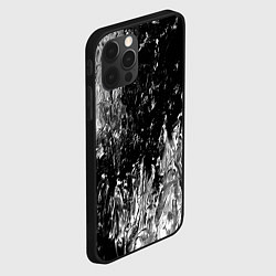 Чехол для iPhone 12 Pro GRAY&BLACK, цвет: 3D-черный — фото 2
