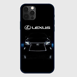 Чехол для iPhone 12 Pro Lexus, цвет: 3D-черный
