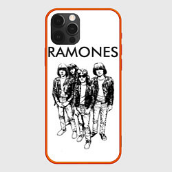 Чехол iPhone 12 Pro Ramones Party
