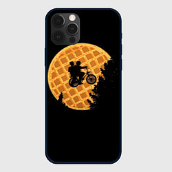 Чехол для iPhone 12 Pro Wafer Rider, цвет: 3D-черный