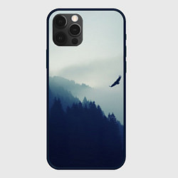 Чехол iPhone 12 Pro Орел над Лесом