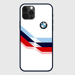 Чехол iPhone 12 Pro BMW БМВ WHITE