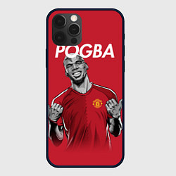 Чехол iPhone 12 Pro FC MU: Pogba