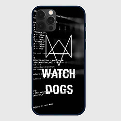 Чехол для iPhone 12 Pro Watch Dogs: Hacker, цвет: 3D-черный