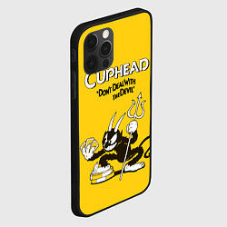 Чехол для iPhone 12 Pro Cuphead: Black Devil, цвет: 3D-черный — фото 2