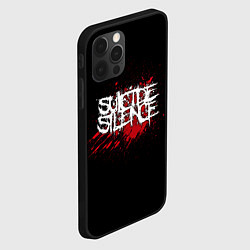 Чехол для iPhone 12 Pro Suicide Silence Blood, цвет: 3D-черный — фото 2