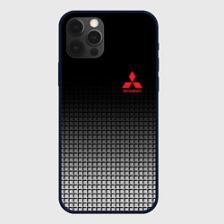 Чехол для iPhone 12 Pro MITSUBISHI SPORT, цвет: 3D-черный