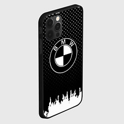 Чехол для iPhone 12 Pro BMW Black Style, цвет: 3D-черный — фото 2