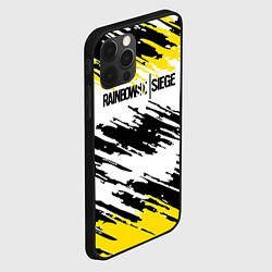 Чехол для iPhone 12 Pro Rainbow Six Siege: Yellow, цвет: 3D-черный — фото 2