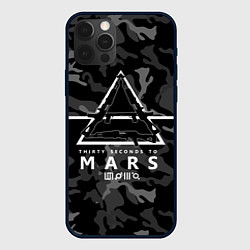 Чехол для iPhone 12 Pro 30 STM Camo, цвет: 3D-черный