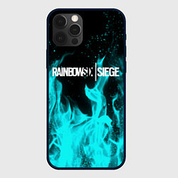 Чехол iPhone 12 Pro R6S: Turquoise Flame