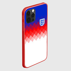 Чехол для iPhone 12 Pro Сборная Англии: Тренировочная ЧМ-2018, цвет: 3D-красный — фото 2