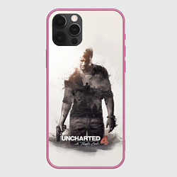 Чехол для iPhone 12 Pro Uncharted 4: Nathan, цвет: 3D-малиновый