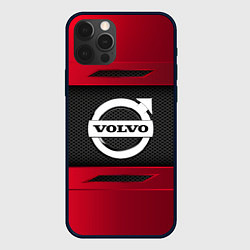 Чехол для iPhone 12 Pro Volvo Sport, цвет: 3D-черный