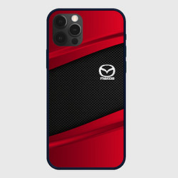 Чехол для iPhone 12 Pro Mazda: Red Sport, цвет: 3D-черный