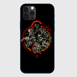 Чехол для iPhone 12 Pro Berserk Devils, цвет: 3D-черный