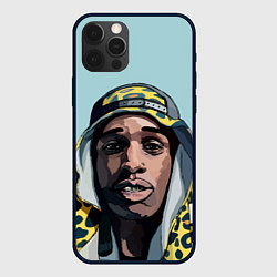 Чехол для iPhone 12 Pro ASAP Rocky: Far East, цвет: 3D-черный