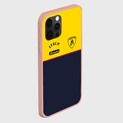 Чехол для iPhone 12 Pro Italy Lamborghini, цвет: 3D-светло-розовый — фото 2