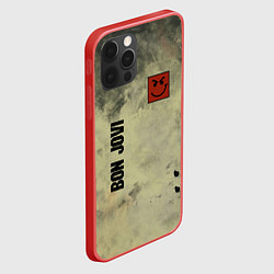 Чехол для iPhone 12 Pro Bon Jovi, цвет: 3D-красный — фото 2