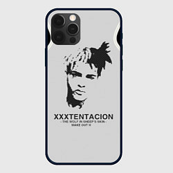 Чехол для iPhone 12 Pro XXXTentacion RIP, цвет: 3D-черный