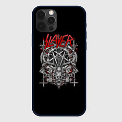 Чехол для iPhone 12 Pro Slayer: Hell Goat, цвет: 3D-черный