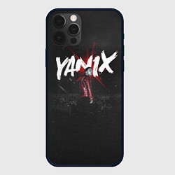 Чехол для iPhone 12 Pro YANIX: Black Side, цвет: 3D-черный