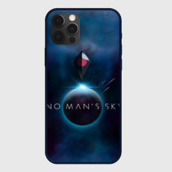 Чехол для iPhone 12 Pro No Man’s Sky: Dark Space, цвет: 3D-черный
