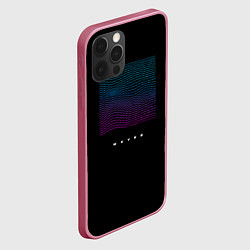 Чехол для iPhone 12 Pro Neon WAVES, цвет: 3D-малиновый — фото 2