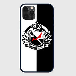 Чехол для iPhone 12 Pro MONOKUMA SCHOOL, цвет: 3D-черный