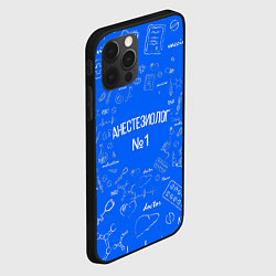 Чехол для iPhone 12 Pro Анестезиолог №1, цвет: 3D-черный — фото 2