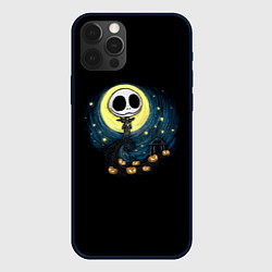 Чехол для iPhone 12 Pro The Nightmare Before Christmas, цвет: 3D-черный