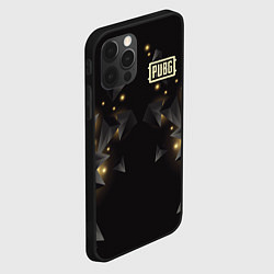 Чехол для iPhone 12 Pro PUBG: Night Fireflies, цвет: 3D-черный — фото 2