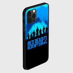 Чехол для iPhone 12 Pro RDR 2: Blue Style, цвет: 3D-черный — фото 2