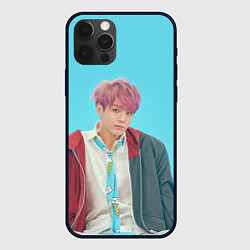 Чехол для iPhone 12 Pro BTS Jungkook, цвет: 3D-черный